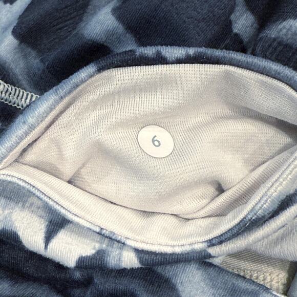 Lululemon Pants Womens 6 Black White Capri Crop High Rise Wunder Under Patterned - Picture 5 of 14